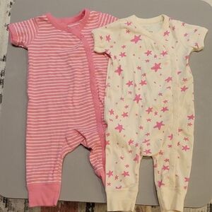 Hanna Andersson Short Sleeve Onesies